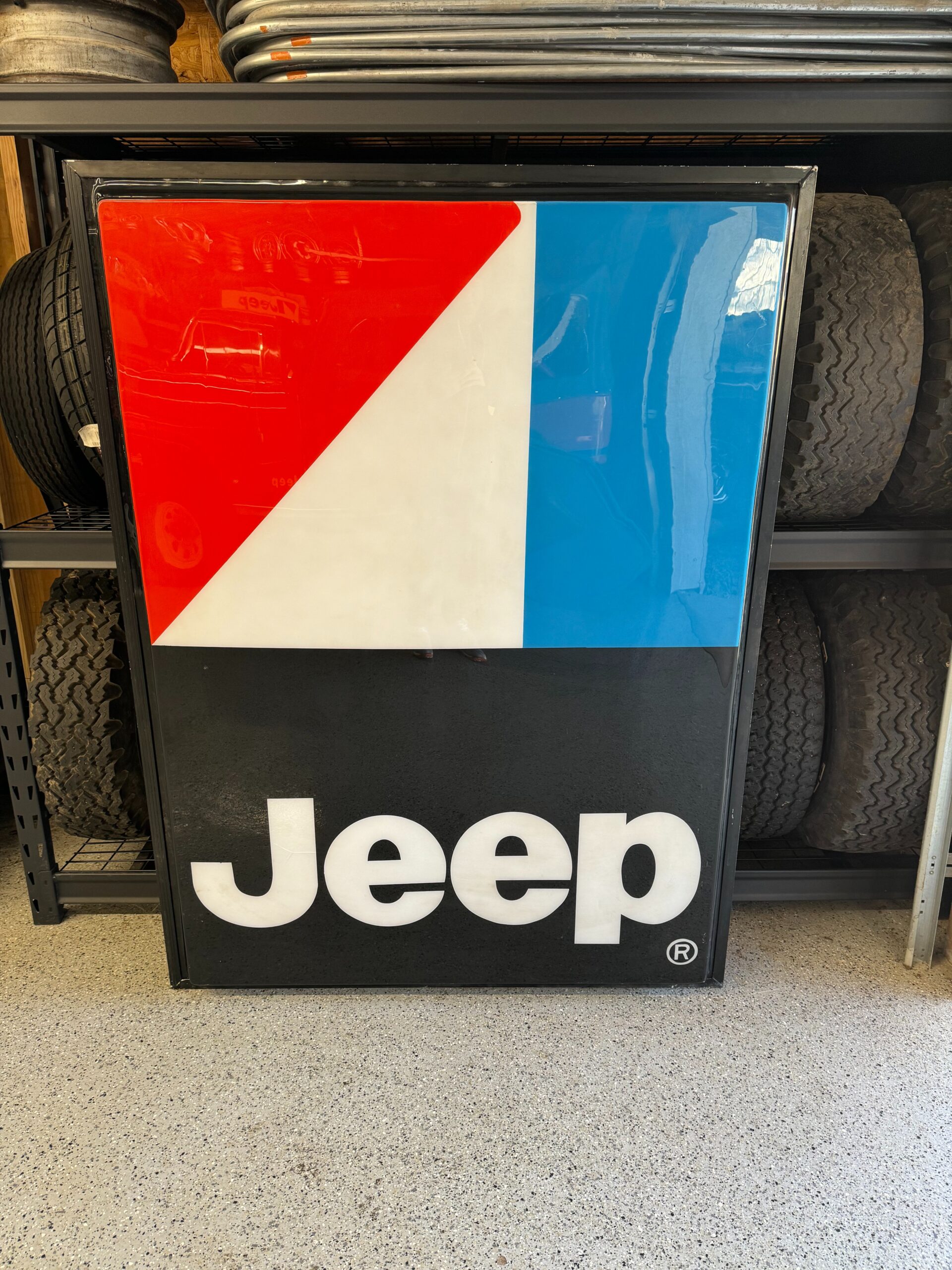 AMC Jeep Dealership Sign